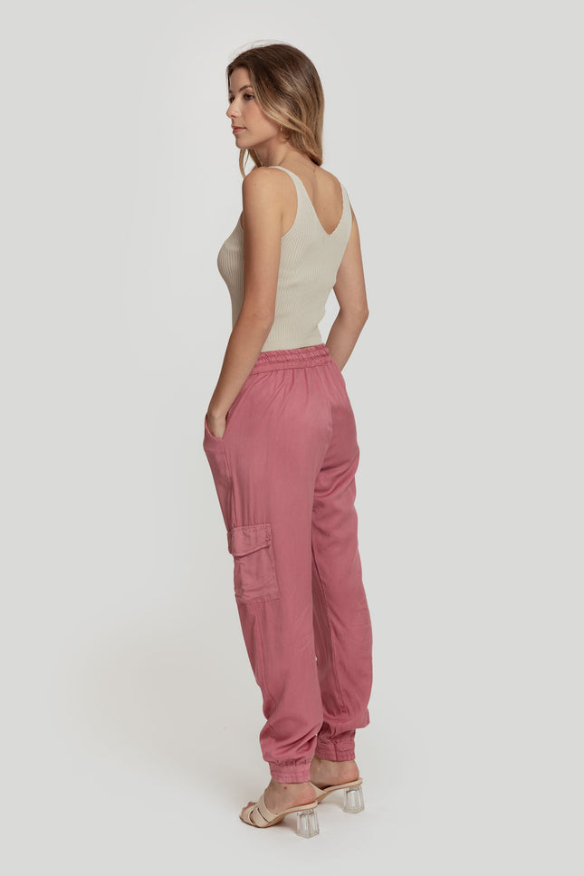 PANTALON EN LYOCELL MASSIMA GRAZIA