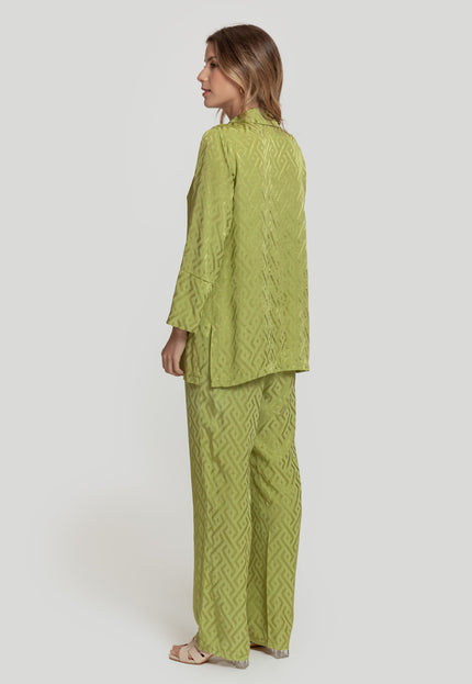 PANTALON EN SATIN MASSIMA GRAZIA