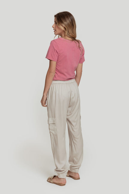 PANTALON EN LYOCELL MASSIMA GRAZIA