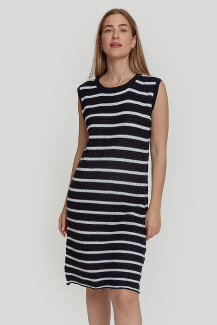 VESTIDO NAVY MASSIMA GRAZIA