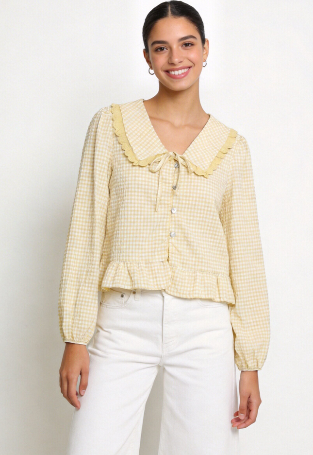 BLUSA ARMONIAS TEEN CUADROS