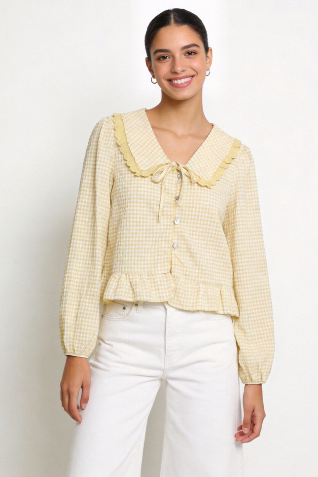 BLUSA ARMONIAS TEEN CUADROS