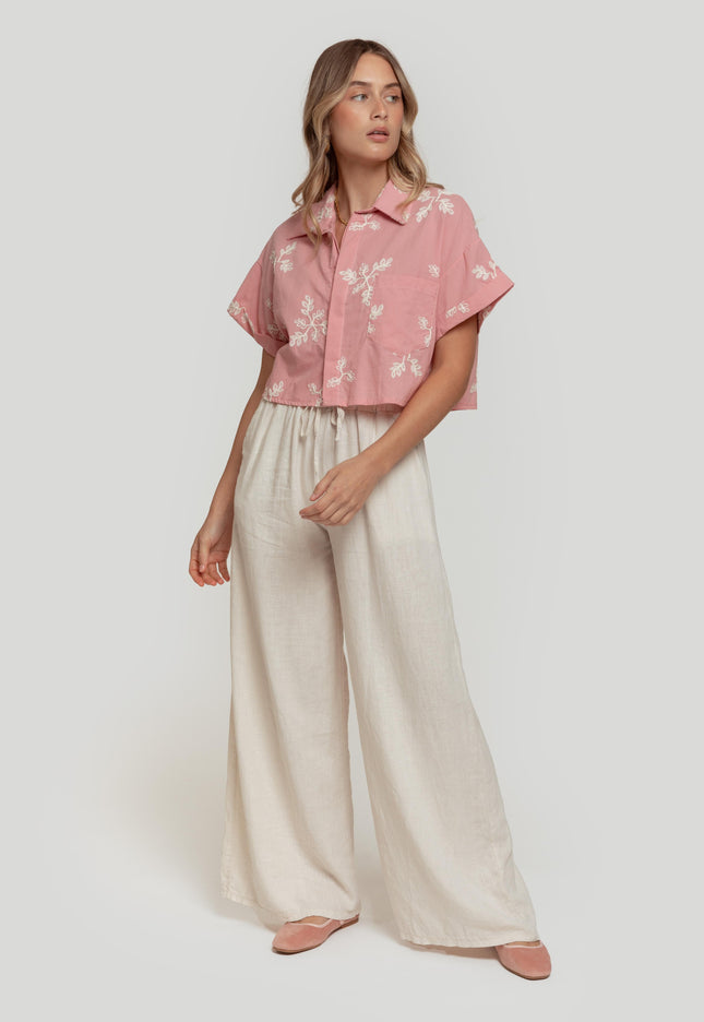 CAMISA ARMONIAS CROPPED