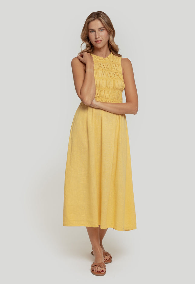 VESTIDO MASSIMA GRAZIA FRUNCES