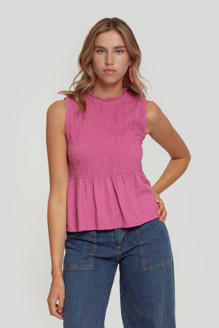 TOP MASSIMA GRAZIA PEPLUM