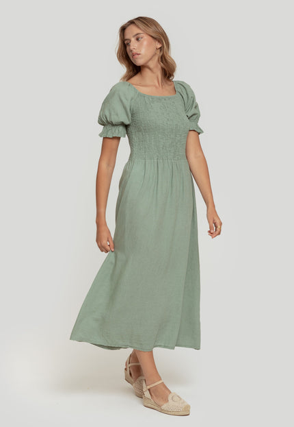 VESTIDO MASSIMA GRAZIA LINEN