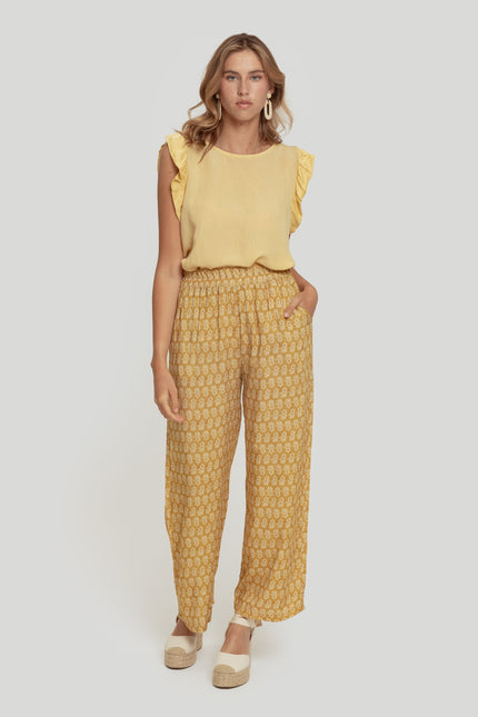 PANTALON MASSIMA GRAZIA FLORES