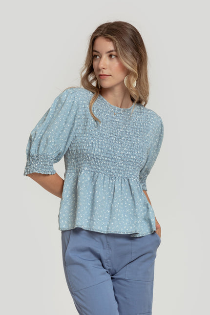 BLOUSE EN TENCEL MASSIMA GRAZIA