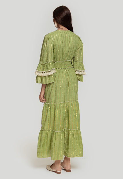 VESTIDO BOHO CORDÓN