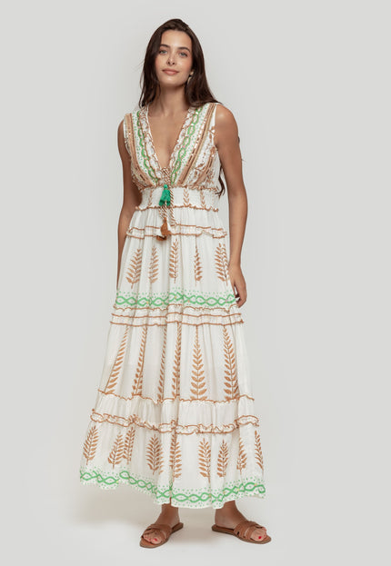 VESTIDO BOHO ESTAMPADO