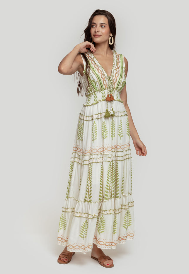 VESTIDO BOHO ESTAMPADO