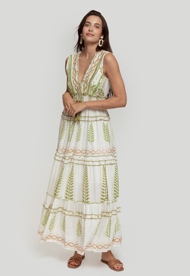 VESTIDO BOHO ESTAMPADO