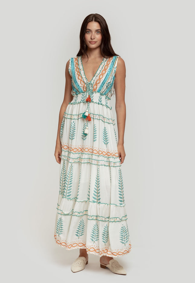 VESTIDO BOHO ESTAMPADO