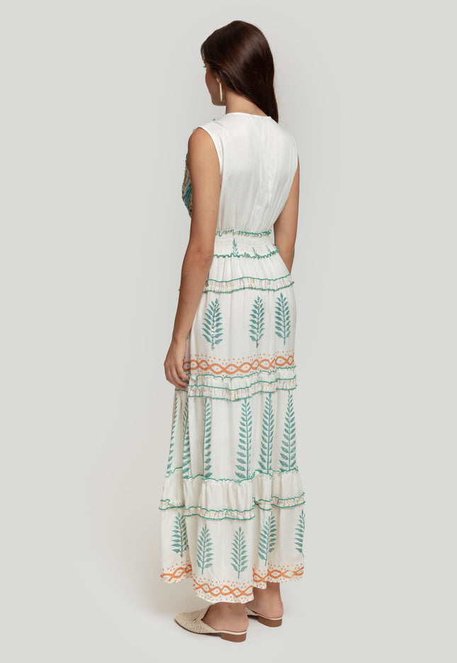 VESTIDO BOHO ESTAMPADO