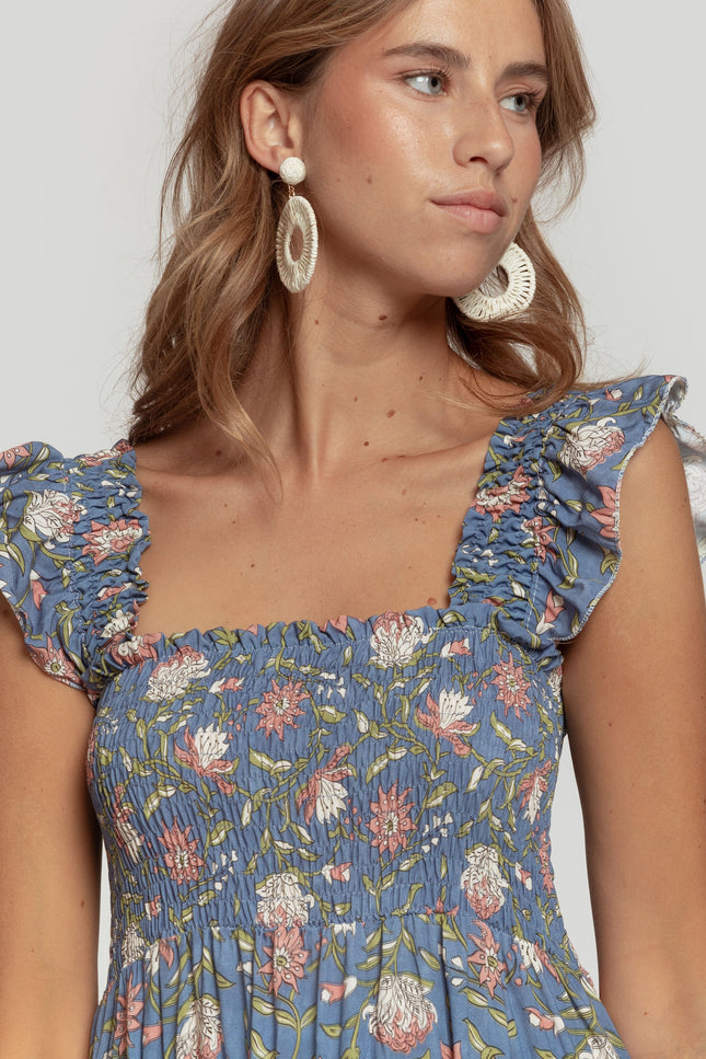 MASSIMA GRAZIA FLORAL DRESS