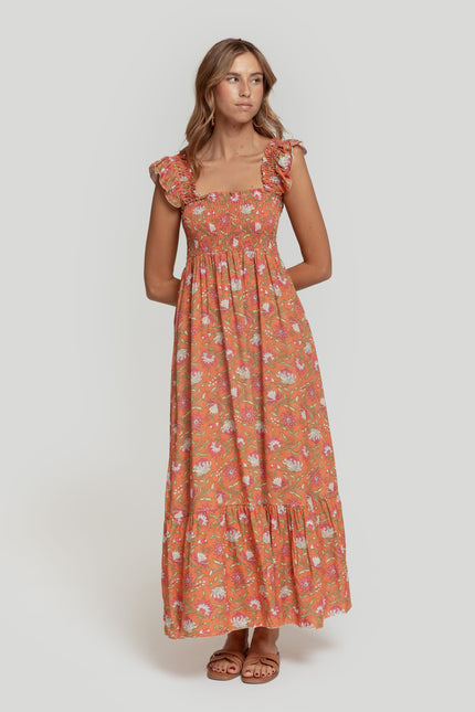 VESTIDO FLORAL MASSIMA GRAZIA