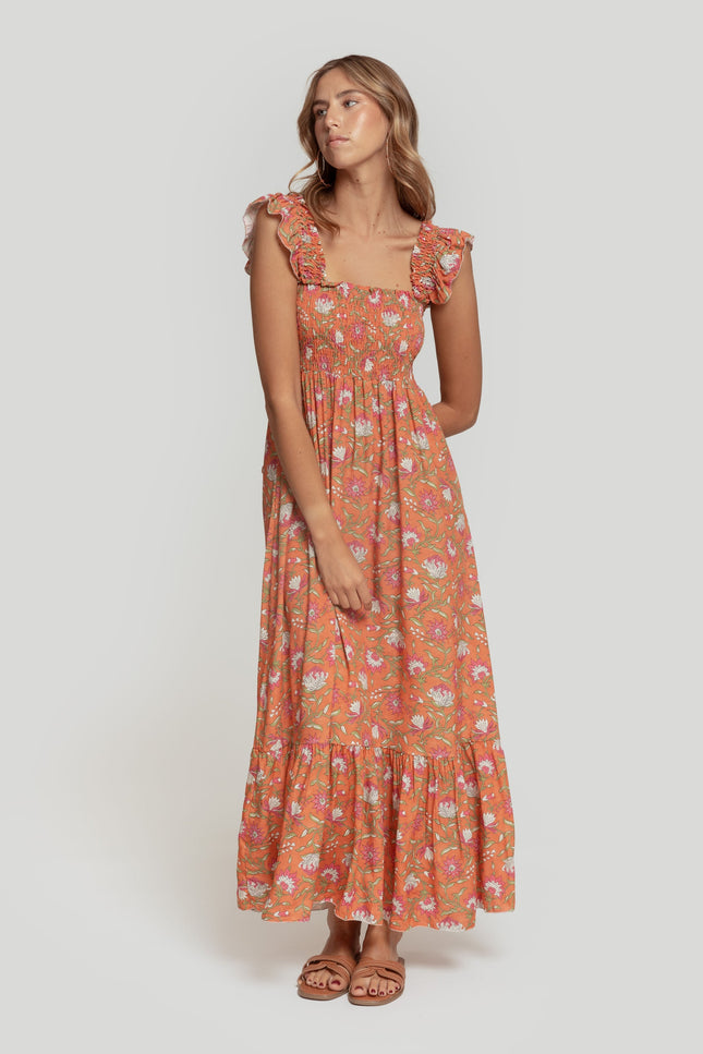 MASSIMA GRAZIA FLORAL DRESS