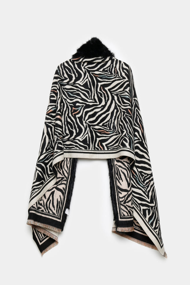 PONCHO ARMONIAS ZEBRA