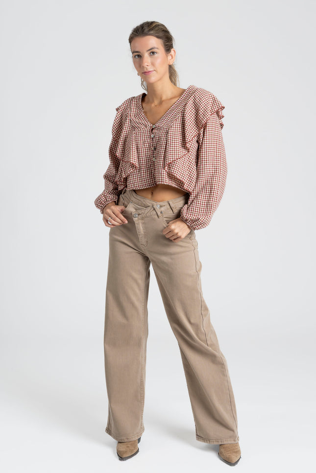 BLUSA ARMONIAS TEEN VOLANTES