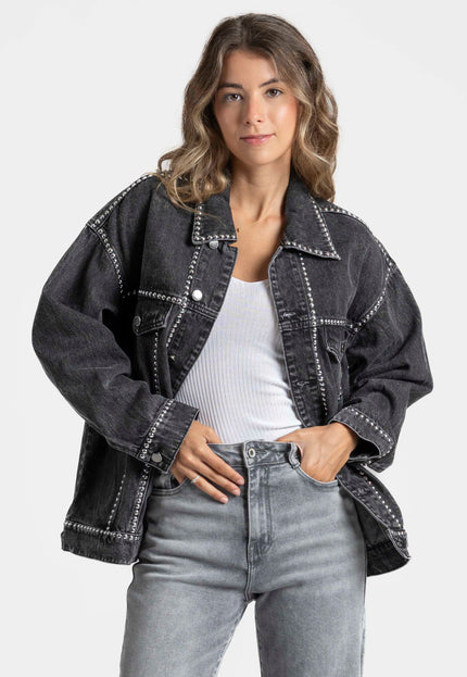 CHAQUETA ARMONIAS TEEN TACHUELAS