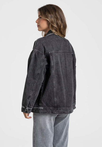 CHAQUETA ARMONIAS TEEN TACHUELAS