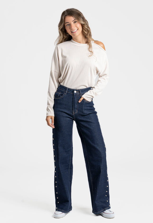 JEANS ARMONIAS TEEN TACHUELAS