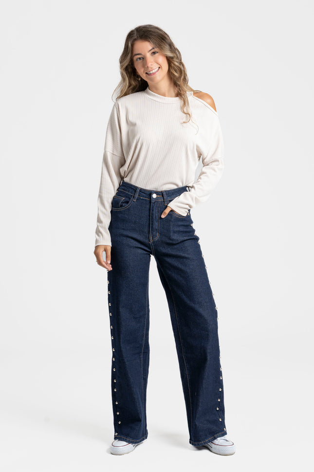 JEANS ARMONIAS TEEN TACHUELAS