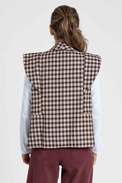 CHALECO ARMONIAS TEEN CUADROS