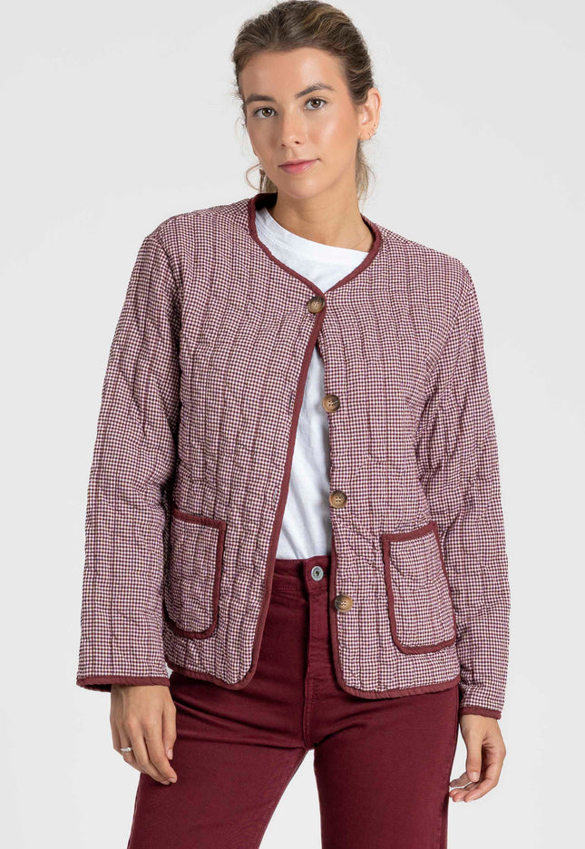 CHAQUETA ARMONIAS TEEN CUADROS