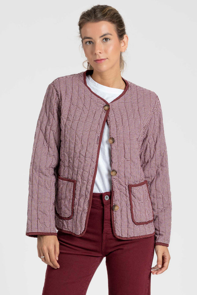 CHAQUETA ARMONIAS TEEN CUADROS