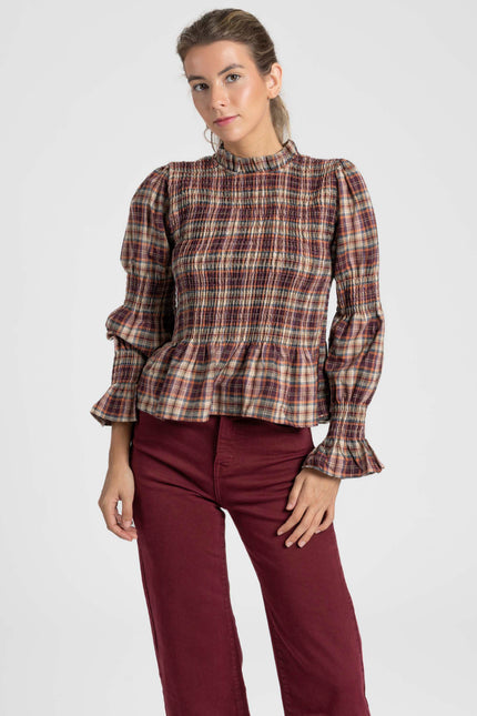 BLUSA ARMONIAS TEEN CUADROS