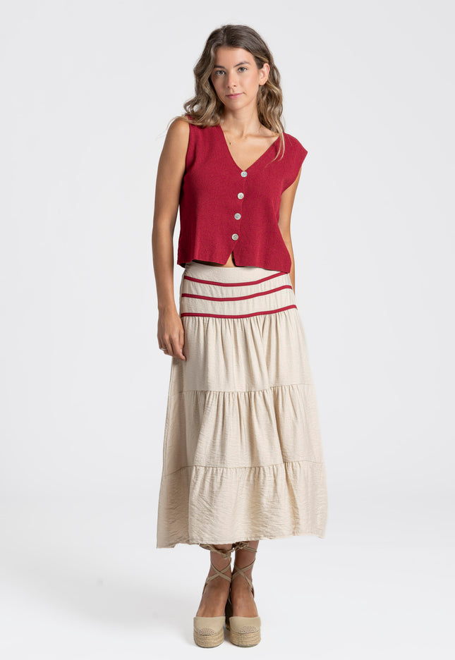 FALDA ARMONIAS TEEN RAYAS