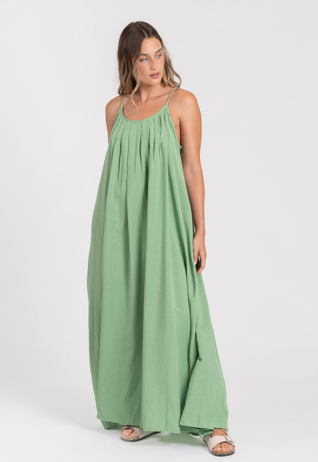 VESTIDO ARMONIAS LINO