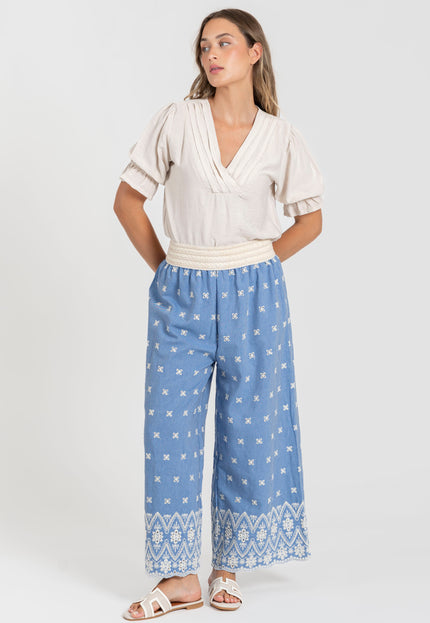 PANTALÓN ARMONIAS BORDADOS