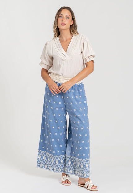 PANTALÓN ARMONIAS BORDADOS