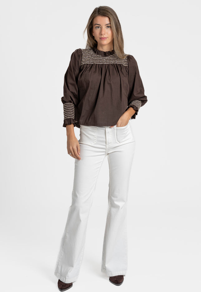 BLUSA ARMONIAS TEEN BORDADOS