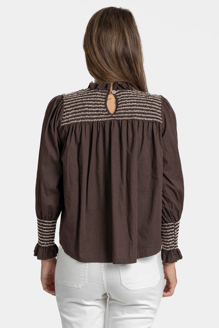 BLUSA ARMONIAS TEEN BORDADOS