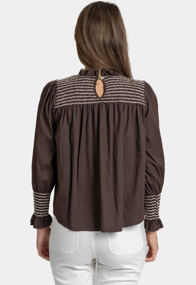 BLUSA ARMONIAS TEEN BORDADOS