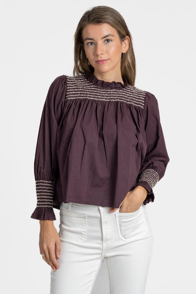 BLUSA ARMONIAS TEEN BORDADOS