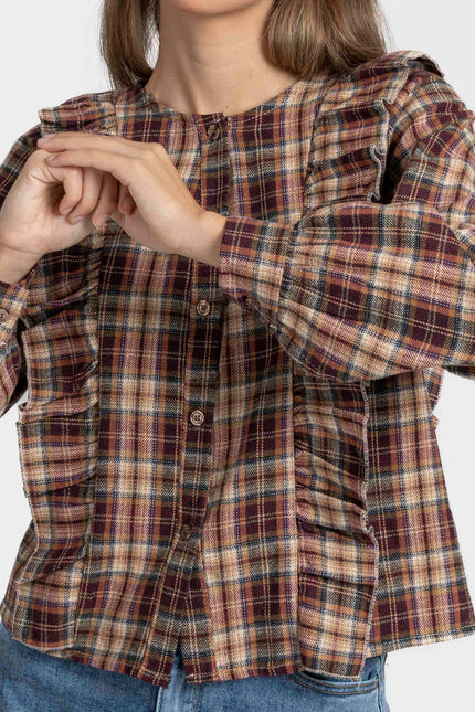 BLUSA ARMONIAS TEEN CUADROS