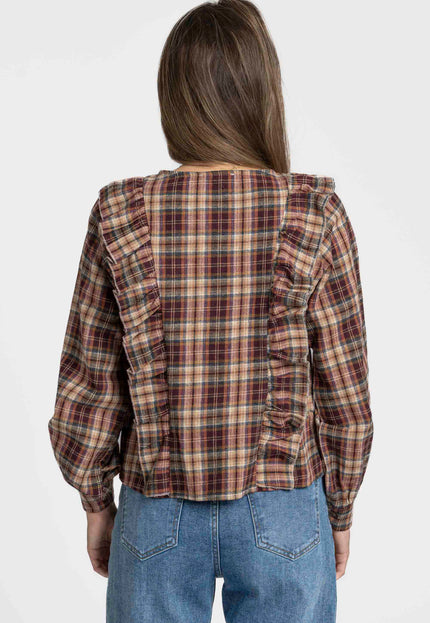 BLUSA ARMONIAS TEEN CUADROS