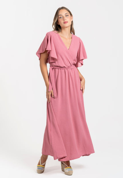 VESTIDO ARMONIAS ROSA
