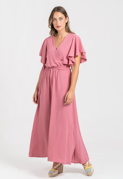 VESTIDO ARMONIAS ROSA