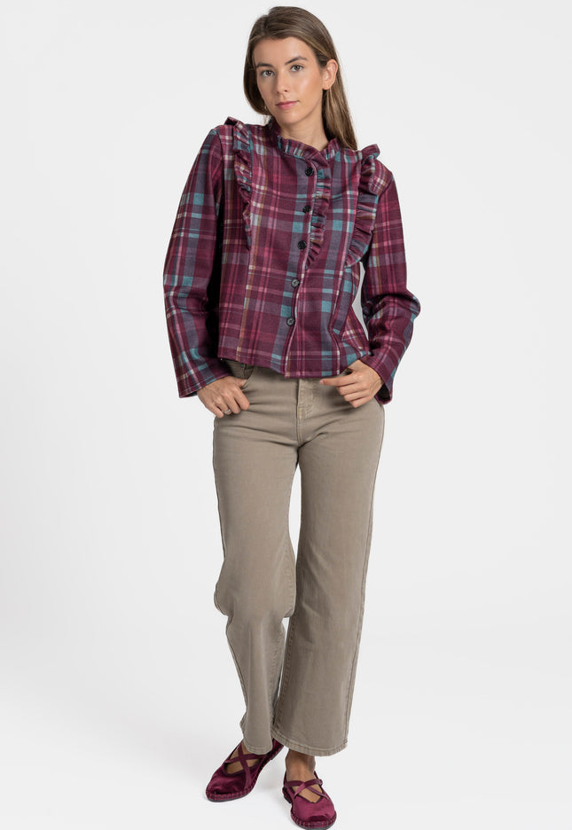 BLUSA ARMONIAS TEEN CUADROS
