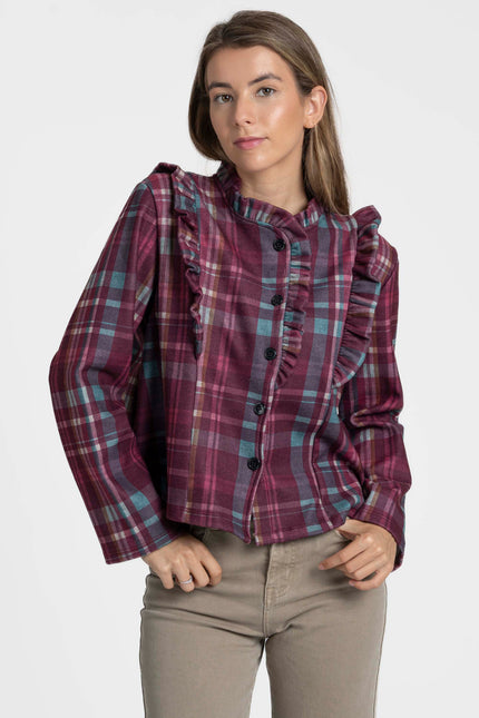 BLUSA ARMONIAS TEEN CUADROS