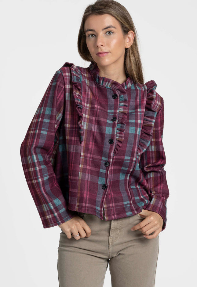 BLUSA ARMONIAS TEEN CUADROS