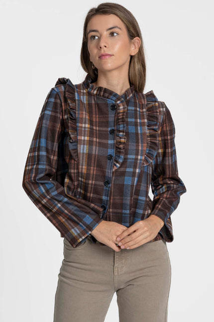 BLUSA ARMONIAS TEEN CUADROS