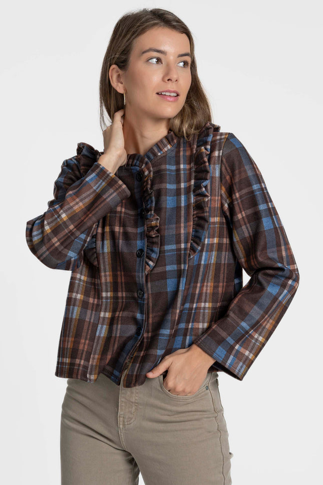 BLUSA ARMONIAS TEEN CUADROS