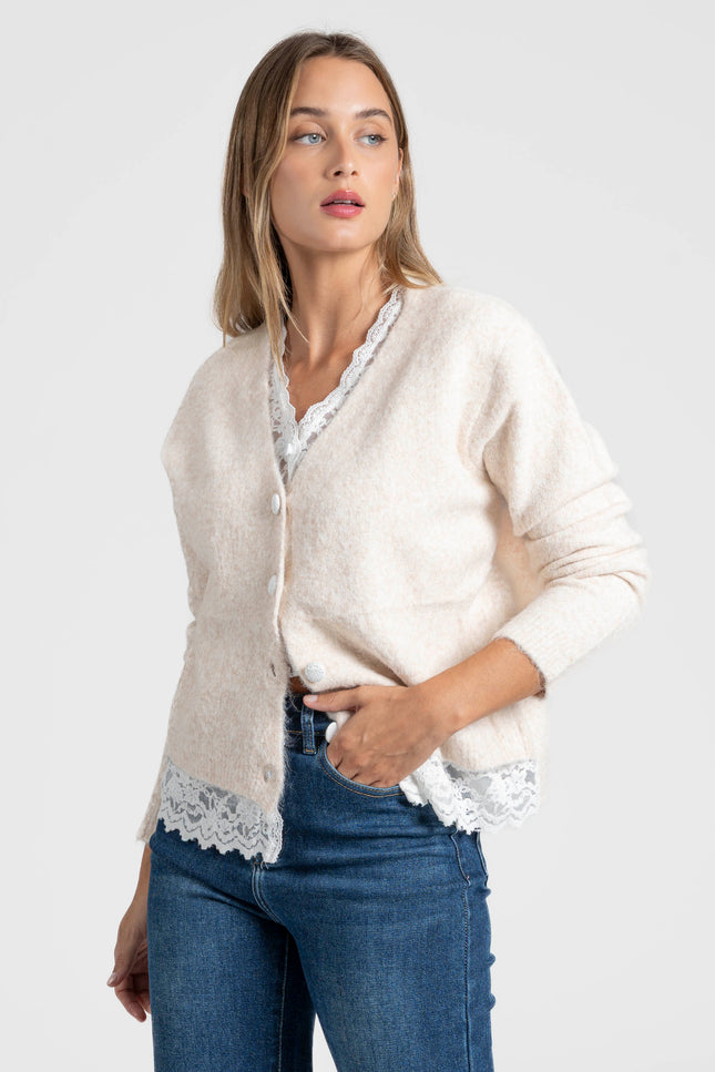 CHAQUETA ARMONIAS ENCAJE