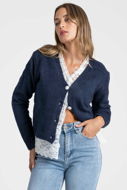 CHAQUETA ARMONIAS ENCAJE